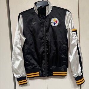 Steelers Vintage Reebok Jacket  Size S (read)